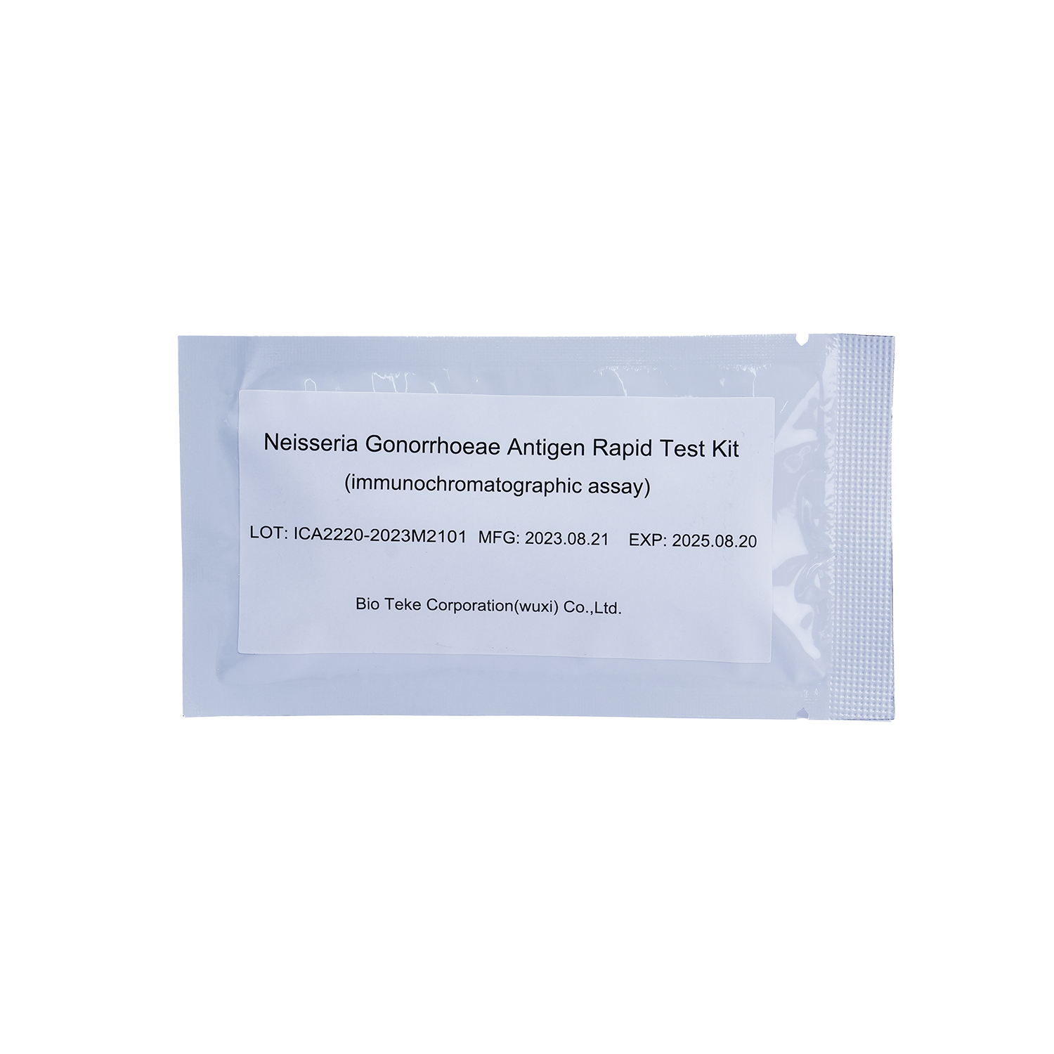 Neisseria Gonorrhoeae Antigen Rapid Test Kit (Immunochromatographic Assay)