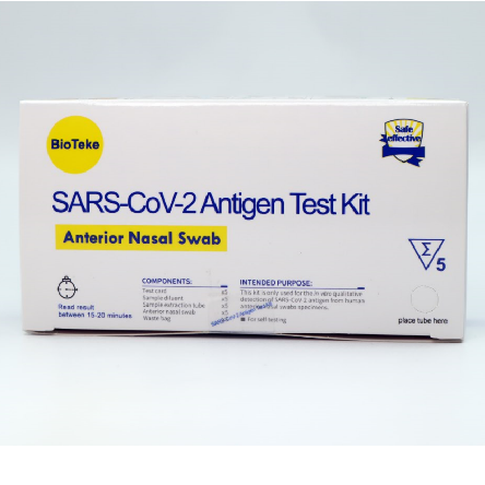 Covid-19 (SARS-CoV-2) Antigen Test Kit (Latex Microsphere Immunochromatographic Assay)