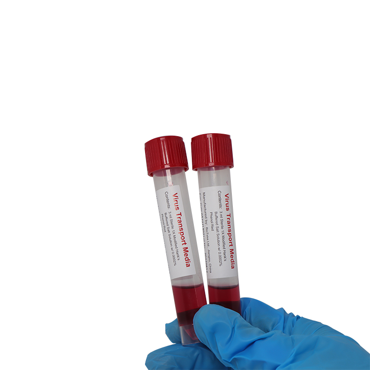 Engang med hurtig biologisk virusprøvetagningstest Kit