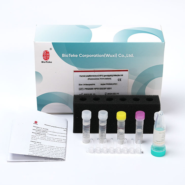 Human papillomavirus (HPV) genotypningsdetekteringssæt PR2026-HP01 (fluorescens PCR-metode)