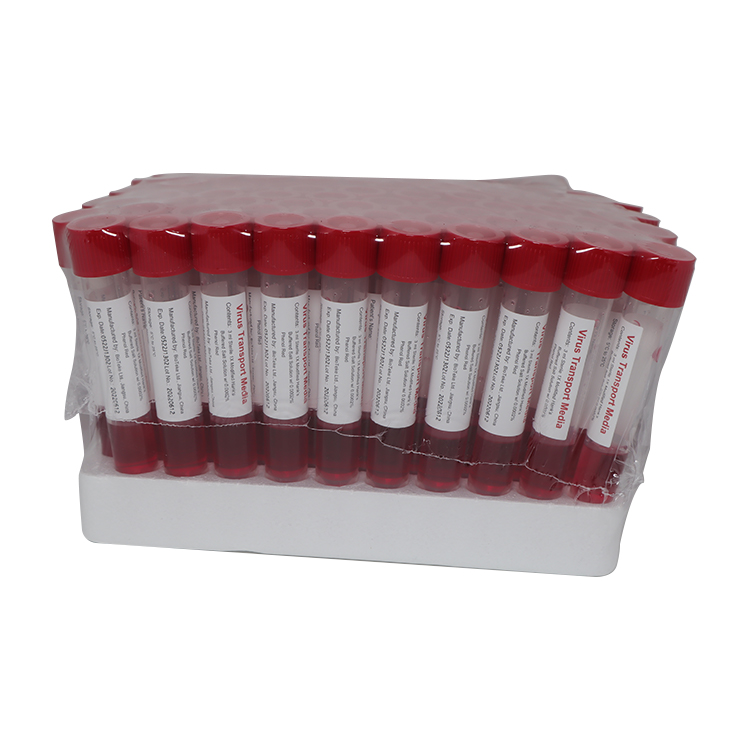 Engang med hurtig biologisk virusprøvetagningstest Kit
