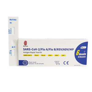 6 i 1 Covid influenza A & B RSV Adv MP Antigen Rapid Test Kit