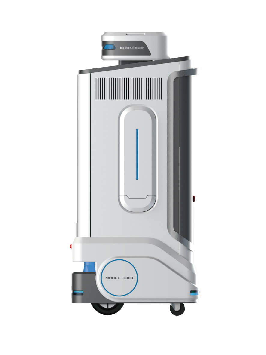 Hvordan skal jeg bruge en desinfektionsrobot?