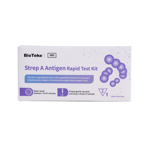 Strep et antigen -hurtigt testkit