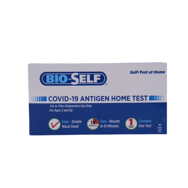 Covid-19 (SARS-CoV-2) Antigen-hjemmeprøve med EUA-certificering 