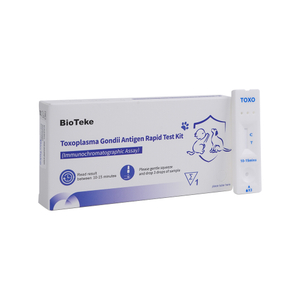 Toxoplasma gondii (Toxo) Antigen Rapid Test Kit (Immunochromatographic Assay) ICA2301-15