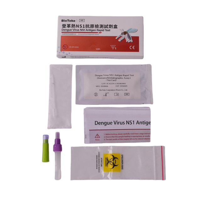 Dengue Virus NS1 Antigen Rapid Test (Immunochromatographic Assay)