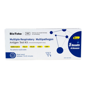 5-i-1 Multiple Respiratory Multipathogen Antigen Test Kit (selvtest)