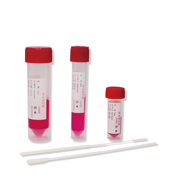 Engang med hurtig biologisk virusprøvetagningstest Kit