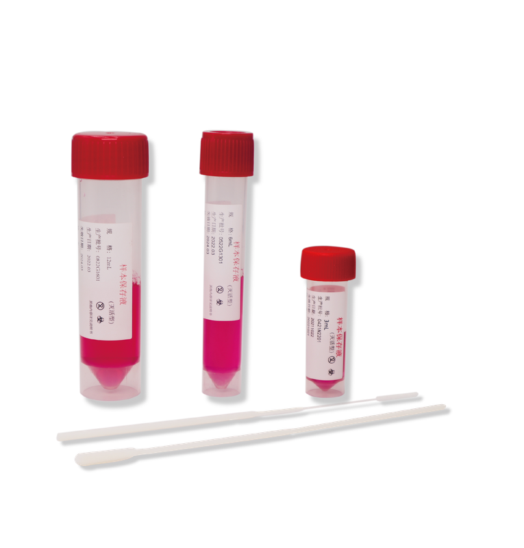 Engang med hurtig biologisk virusprøvetagningstest Kit
