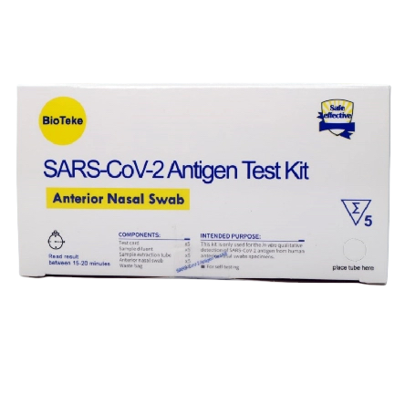 SARS-CoV-2 Antigen Rapid Test Kit (anterior næsepind)