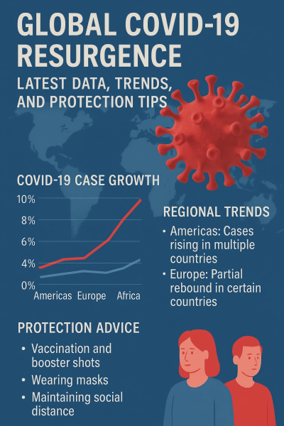 JN.1 Variant kommer? Sager for globale covid-19 er stigende