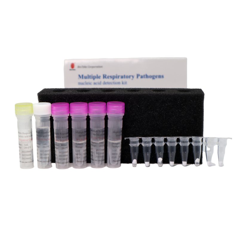 Bioteke Flere respiratoriske patogener Nucleic Acid Detection Kit (fluorescens PCR -metode)