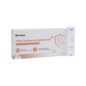 Feline Cupripovirus (FCV) Rapid Test Kit (Immunochromatographic Assay) ICA2301-13