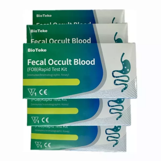 Fækalt okkult blod (FOB) Rapid Test Kit (Immunochromatographic Assay)