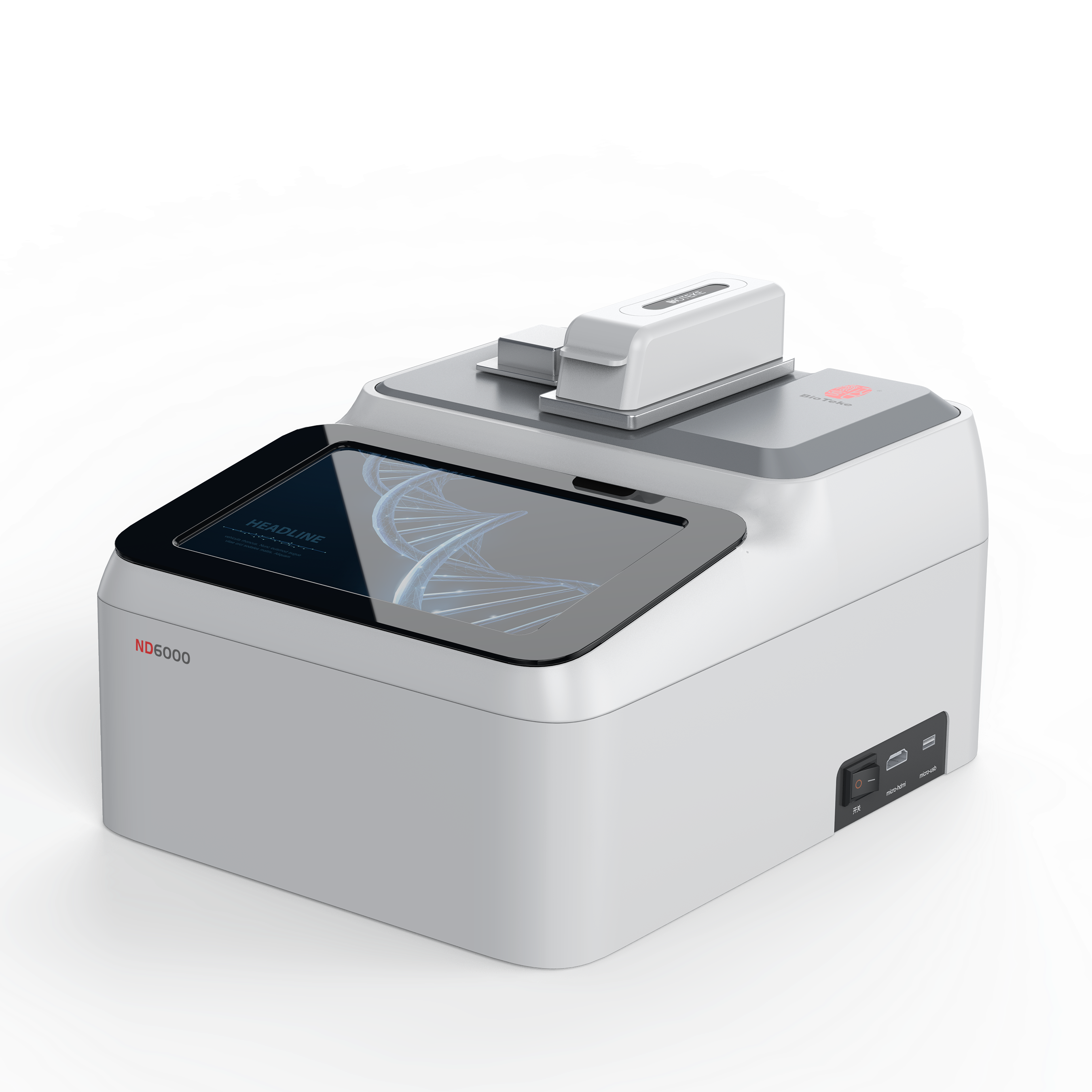 Ultra mikroskala UV-vis spektrofotometer